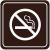 8AUN1 - No Smoking Sign, 5-1/2 x 5-1/2In, WHT/Tan Подробнее...