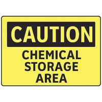 9ACF8 Caution Sign, 7 x 10In, BK/YEL, ENG, Text