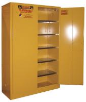 8UKV4 Paints and Inks Cabinet, 60 Gal., Yellow