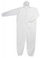9AKN8 Hooded Polyolefin, White, Boots, 6XL