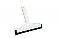 9ARC8 Bench Squeegee, White, 10 In. L, Black Foam