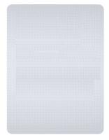 9AUC6 Chair Mat, Rectangular, Carpet, 46 x72In.