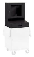 9AYK0 Mobile Computer Cabinet, LCD, Part A, Black