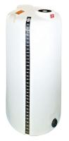 9CH46 Storage Tank, Vertical, White, Dia 31 In