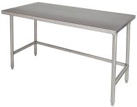 9AH87 Work Table, SS, 36 x 30 x 96 In