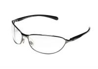 9CYE5 Safety Glasses, Clear, Scratch-Resistant