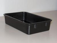 9DLK0 CONTAINER NESTING BOX BLACK 2 7/8 HX6