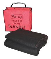 9HN62 Fire Blanket and Tote, Wool