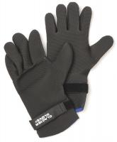 8D737 Cold Protection Gloves, M, Black, PR
