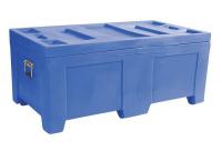 9DYY9 Container, 16.5Cu-Ft., 650lbs., Blue