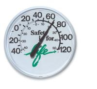 9E055 Weather Thermometer, Safety is for Life