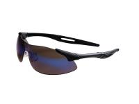 9ERA3 Safety Glasses, Blue Mirror, Scrtch-Rsstnt