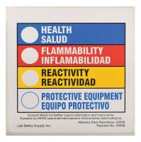 9EWM3 HMIG Label, 3-7/8 In. H, Paper, PK 100