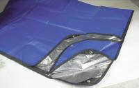 9EWX2 Survival/Emrgcy Blanket, Blue, 60In x 84In