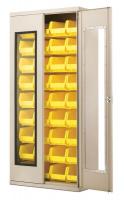 9F041 Bin Cabinet, 36 Bins, 78x36x18in