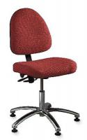 9F395 Ergo Office Chair W/Tilt, Burgundy
