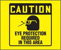 13R226 Caution Sign, 7 x 7In, BK/YEL, ENG, SURF