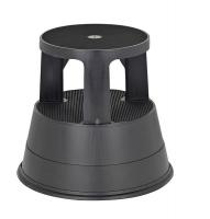8G042 Step Stool, Black, 15&quot; H