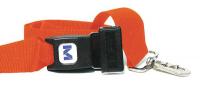9GAN0 Stretcher Strap, Push-Button Buckle, 5Ft