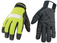 8NCE9 Cold Protection Gloves, XL, HiVis Green, PR