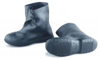 9GE10 Overboots, Mens, XS, Button, Blk, PVC, PR