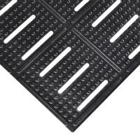 8RP90 Anti-Slip Mat, Rubber, Black, 4 ft x 60 ft
