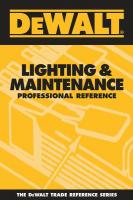 9GJK3 DEWALT Lighting &amp; Maintenance Prof Ref