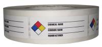 9GM30 NFR Label, Paper, 3-1/8 In. W, PK 1000