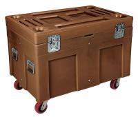 9GP80 Road Case, Brown, 15 cu. ft., 45 In.