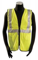 8TY53 High Visibility Vest, Class 2, 2XL, Yellow