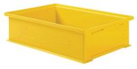 8EJT5 Stackable Trans Container, 5x19x13, Yellow