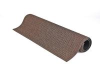 9P227 Entrance Mat, Rubber, 3 x 2 ft., Brown