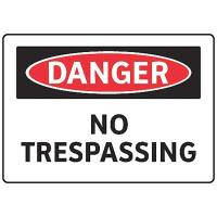 9PWG3 Danger Sign, 7 x 10In, R and BK/WHT, ENG