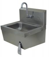 9J213 Sink with Knee Pedal, Stainless Steel