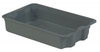 9JGX4 Stack/Nest Container, 24-3/8x14-7/8x5-1/8