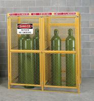 8EP58 Gas Cylinder Cabinet, Horizontal, Welded