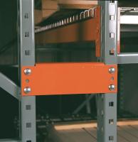 9KAH1 Row Spacer, 18 in. L, Orange