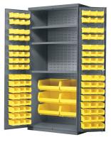 9KAZ8 Bin Cabinet, 3 Shelf, 102 Bin