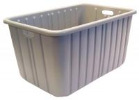 9KCJ5 Nesting Conveyor Box, Gray, 15x19x28-1/2