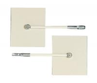 9L562 Cabinet Lock Kit, 3-1/2 x 4 In., Beige