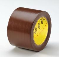 24A784 Marking Tape, Roll, 3In W, 108 ft. L, Brown