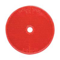 9LA77 Color Reflector, Round, Red