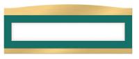 9LD68 Custom Sign, 3-3/8 x 8-3/4In, MER, PLSTC