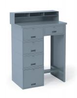 9LDT1 Shop Desk, 5 Drawer