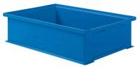 8PL90 Stackable Trans Container, 5x19x13, Blue