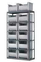 9WHH2 BIN SHELVING 79X36X18 15 BINS