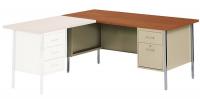 9ARL4 Desk, For Left Hand Return, Putty