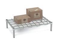 9T468 Dunnage Rack, 1200 lb., Steel, 36 W x 24 D