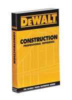 9LKG7 DEWALT Construction Professional Ref