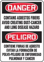 9HM30 Danger Sign, 14 x 10In, R and BK/WHT, AL